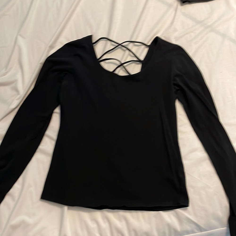 Woman’s black shirt